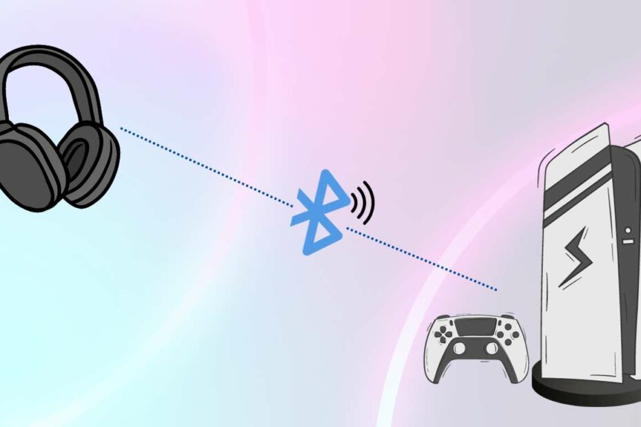 connect Bluetooth headphones to ps5